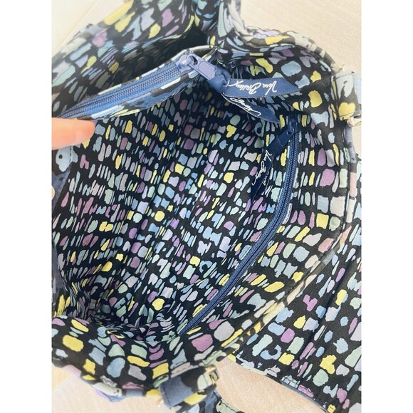 Vera Bradley Indigo Pop Quilted Shoulder Tote Bag – Retired Pattern - Picture 15 of 16